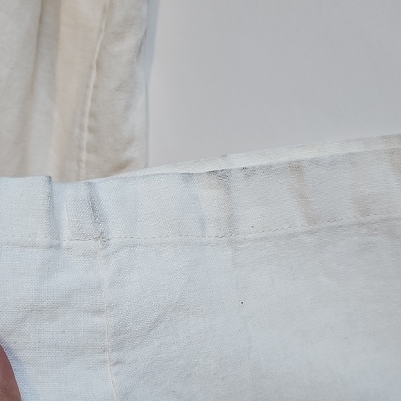 Old Navy Linen-Blend Tie-Shoulder Corset Cami Jumpsuit/  L - Picture 7 of 17